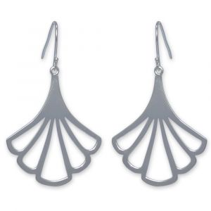 Petunia Flower Earrings - Sterling Silver