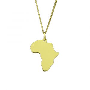 Africa Necklace - Yellow Gold