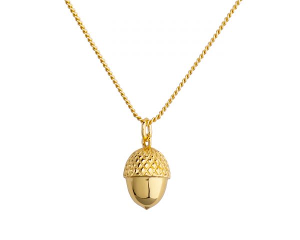 Acorn necklace hot sale